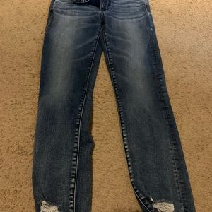 American eagle jeans high-rise jessings crop